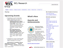 Tablet Screenshot of bclresearch.com